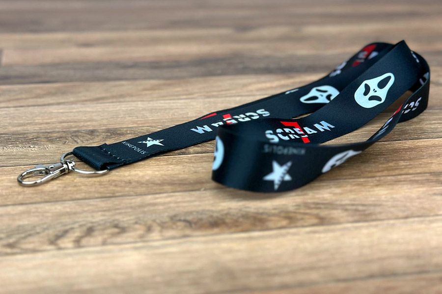 full color lanyards voor Kinepolis en de film Sream 7